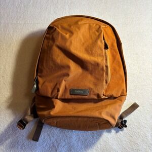 Bellroy Classic Backpack Plus Water Resistant Nylon Terracotta Orange Laptop Bag
